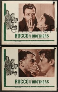 6w405 ROCCO & HIS BROTHERS 8 LCs 1961 Luchino Visconti's Rocco e I Suoi Fratelli!