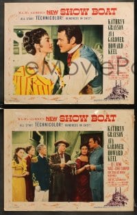 6w673 SHOW BOAT 6 LCs 1951 Kathryn Grayson, Howard Keel, Joe E. Brown, Kern & Hammerstein musical!