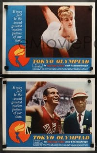 6w493 TOKYO OLYMPIAD 8 LCs 1965 Kon Ichikawa's movie of the 1964 Summer Olympics in Japan!