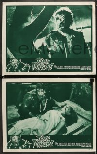 6w798 TOMB OF TORTURE 4 LCs 1966 Antonio Boccaci's Metempsyco, wild horror images!