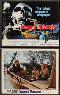 6w020 TREASURE OF MATECUMBE 9 LCs 1976 Walt Disney, Robert Foxworth, Joan Hackett & Peter Ustinov!