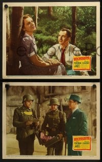 6w799 UNCENSORED 4 LCs 1943 turning Hitler's dream into a nightmare, Eric Portman & Phyllis Calvert!