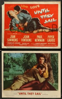 6w511 UNTIL THEY SAIL 8 LCs 1957 awful things happen when a soldier returns & his wife's unfaithful