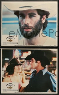 6w800 URBAN COWBOY 4 LCs 1980 great images of John Travolta with cowboy hat & Debra Winger!