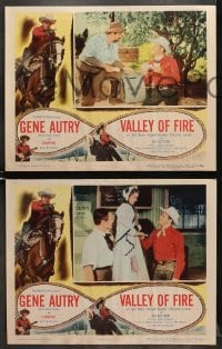 6w518 VALLEY OF FIRE 8 LCs 1951 Gene Autry, Gail Davis, Russell Hayden!