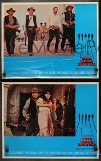 6w530 WILD BUNCH 8 LCs 1969 Sam Peckinpah cowboy classic, William Holden & Ernest Borgnine!