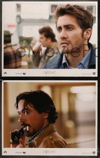 6w545 ZODIAC 8 LCs 2007 Robert Downey Jr, Jake Gyllenhaal & Mark Ruffalo in San Francisco!