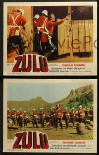 6w875 ZULU 3 LCs 1964 Stanley Baker & Michael Caine classic, dwarfing the mightiest!