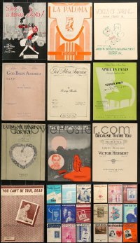 6x236 LOT OF 28 SHEET MUSIC 1900s-1950s great songs from a variety of different artists!