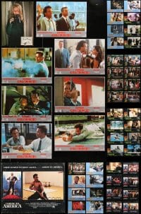 6x187 LOT OF 57 NON-U.S. LOBBY CARDS 1980s-1990s great scenes from a variety of different movies!