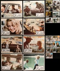 6x210 LOT OF 23 MEXICAN LOBBY CARDS 1970s great scenes from a variety of different movies!