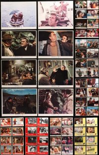 6x181 LOT OF 96 LOBBY CARDS 1960s-1980s complete sets from a variety of different movies!