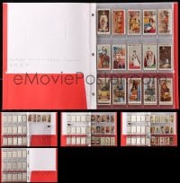 6x252 LOT OF 50 KING'S CORONATION ENGLISH CIGARETTE CARDS 1930s complete set in plastic sleeves!