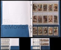 6x266 LOT OF 25 CRIES OF LONDON ENGLISH CIGARETTE CARDS 1920s complete set in plastic sleeves!