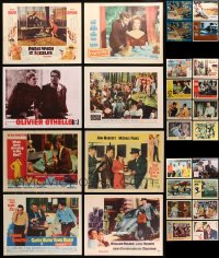 6x193 LOT OF 28 LOBBY CARDS 1960s-1970s great scenes from a variety of different movies!