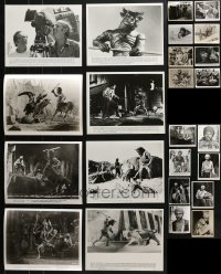 6x376 LOT OF 24 RAY HARRYHAUSEN FILMS 8X10 STILLS 1950s-1980s images from several of his movies!
