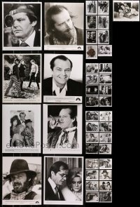 6x359 LOT OF 41 JACK NICHOLSON ORIGINAL AND RE-RELEASE 8X10 STILLS 1970s portraits & scenes!