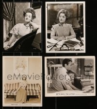 6x417 LOT OF 4 BETTE DAVIS ORIGINAL AND RE-RELEASE 8X10 STILLS 1930s-1940s portraits & scenes!