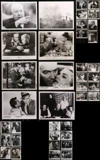 6x371 LOT OF 38 ALFRED HITCHCOCK FILMS ORIGINAL AND RE-RELEASE 8X10 STILLS 1960s-1980s cool!