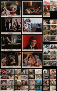 6x348 LOT OF 61 SPY AND SECRET AGENT COLOR 8X10 STILLS 1960s a variety of great scenes!