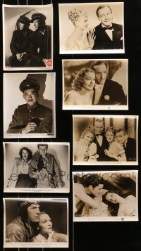 6x409 LOT OF 8 PARAMOUNT 8X10 STILLS 1930s-1940s Gary Cooper, George Raft, Jack Benny & more!