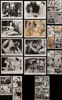 6x356 LOT OF 44 1950S ITALIAN CINEMA 8X10 STILLS 1950s great scenes from a variety of movies!