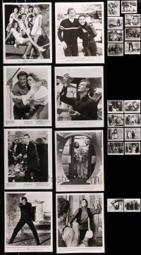 6x373 LOT OF 26 ROGER MOORE JAMES BOND 8X10 STILLS 1970s-1980s portraits & movie scenes!