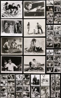 6x349 LOT OF 60 1960S SPY/SECRET AGENT FILMS 8X10 STILLS 1960s great scenes & portraits!