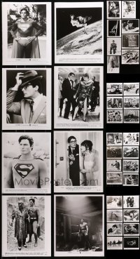 6x364 LOT OF 38 8X10 STILLS OF CHRISTOPHER REEVE AS SUPERMAN 1970s-1980s in and out of costume!