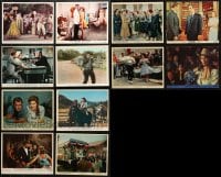 6x400 LOT OF 12 COLOR 8X10 STILLS 1950s-1960s great scenes from a variety of different movies!