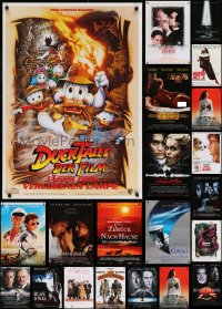 6x446 LOT OF 21 UNFOLDED GERMAN A1 POSTERS 1990s-2000s great images from a variety of movies!
