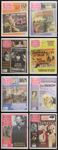 6x075 LOT OF 8 MOVIE COLLECTOR'S WORLD MAGAZINES 2012 ads of vintage movie posters for sale!