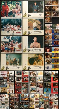 6x177 LOT OF 119 LOBBY CARDS 1970s-1980s incomplete sets from a variety of different movies!