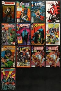 6x084 LOT OF 13 COMIC BOOKS 1990s Superman, Wolverine, Generation X, Dungeons & Dragons + more!