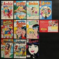 6x085 LOT OF 10 ARCHIE'S LIMITED EDITION COLLECTOR SET COMIC BOOKS 1997 Betty, Veronica, Jughead!