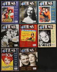 6x076 LOT OF 8 FILMS OF THE GOLDEN AGE MAGAZINES 2016-2018 filled with great movie images!