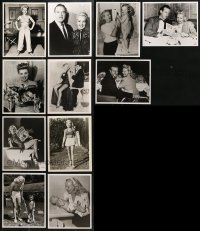 6x295 LOT OF 11 BETTY GRABLE CANDID 8X10 REPRO PHOTOS 1970s great portraits of the leading lady!