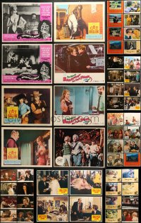 6x188 LOT OF 52 LOBBY CARDS FROM JANE FONDA MOVIES 1960s-1980s scenes from several of her movies!