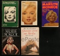 6x060 LOT OF 5 MARILYN MONROE NON-U.S. SOFTCOVER BOOKS 1970s-1980s great sexy images!