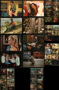 6x354 LOT OF 45 TRIMMED COLOR 8X10 STILLS 1960s-1970s great scenes from a variety of movies!