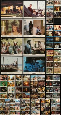 6x432 LOT OF 111 MINI LOBBY CARDS 1970s-1980s great scenes from a variety of different movies!