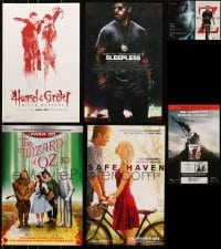 6x482 LOT OF 6 UNFOLDED 11x17 MINI POSTERS 2000s-2010s great images from a variety of movies!