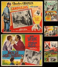 6x016 LOT OF 7 MEXICAN LOBBY CARDS 1950s-1960s scenes from a variety of different movies!