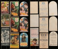 6x230 LOT OF 9 SPANISH HERALDS 1940s-1960s great images from a variety of different movies!