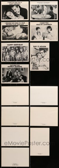 6x232 LOT OF 7 GREETING CARDS 1983-4 Dracula, Marilyn & other top stars in classic movie scenes!