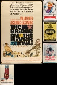 6x051 LOT OF 5 RE-RELEASE 40X60S 1960s-1970s great images from a variety of movies!