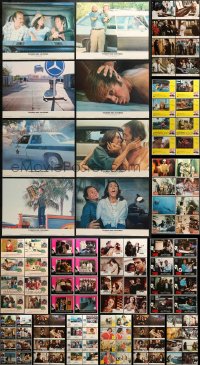 6x176 LOT OF 128 LOBBY CARDS 1970s-1980s complete sets of 8 cards from 16 different movies!