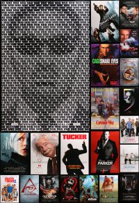 6x578 LOT OF 25 UNFOLDED MOSTLY DOUBLE-SIDED 27X40 ONE-SHEETS 1990s-2000s great movie images!