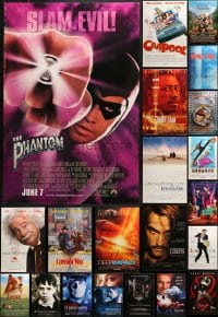 6x593 LOT OF 21 UNFOLDED MOSTLY DOUBLE-SIDED 27X40 ONE-SHEETS 1990s cool movie images!