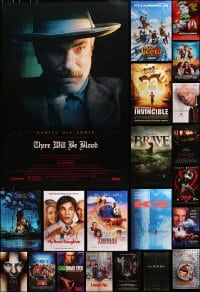 6x576 LOT OF 26 UNFOLDED MOSTLY DOUBLE-SIDED 27X40 ONE-SHEETS 1990s-2000s great movie images!